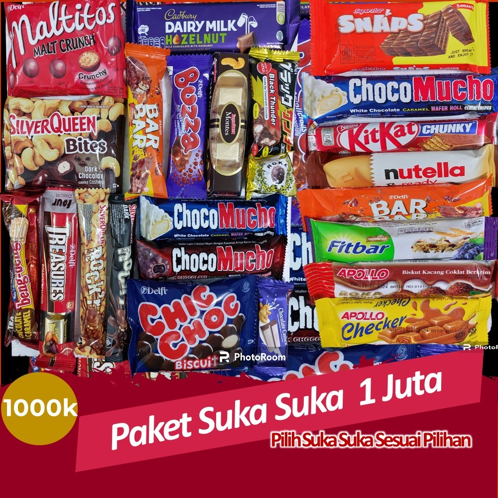 

PAKET SUKA SUKA 1 juta / Snack import Pilih Sendiri LIVE