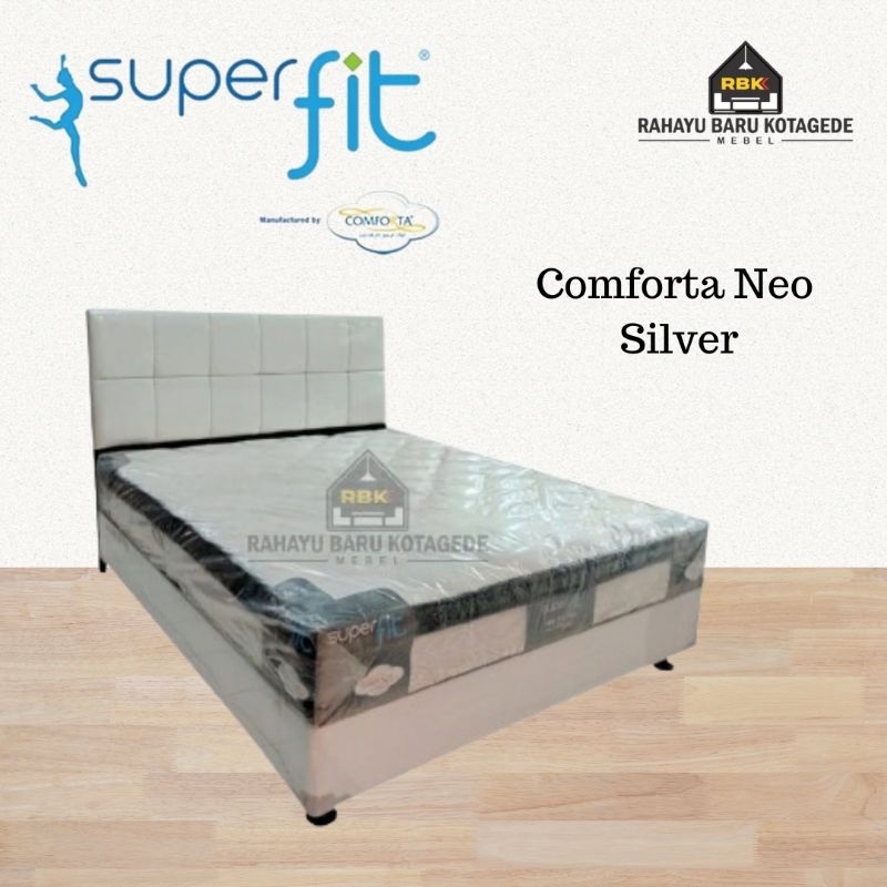 Springbed Comforta Neo Silver 180 x 200 full set jogja