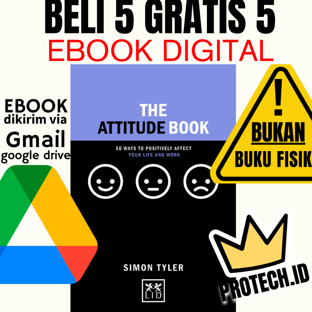 

(22) THE ATTITUDE BOOK ; Seni membuat hidup & karier anda menjadi lebih positif