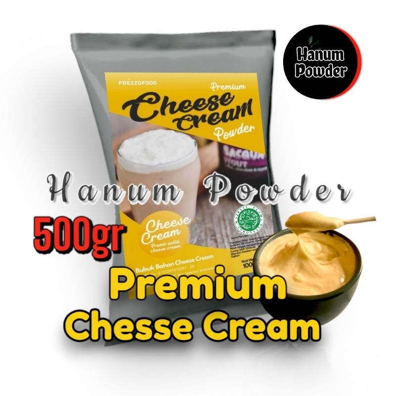 

500gr Cheese Cream Murah Harga Grosir | Cream Cheese | Topping Cheese Cream Bubuk | Bubuk Topping Minuman Salty Cheese Frezzo