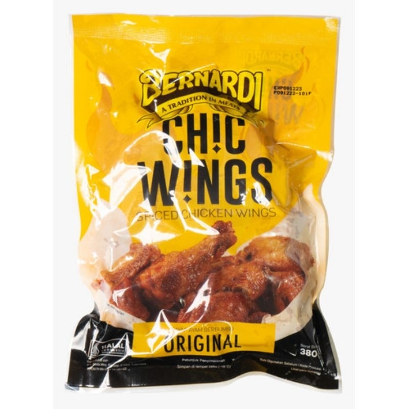 

Bernardi Chicken Wings Original | Berat 380gr