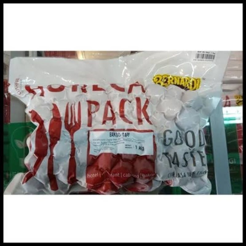 

Bernardi Horeka Pack Bakso Sapi | Berat 1kg