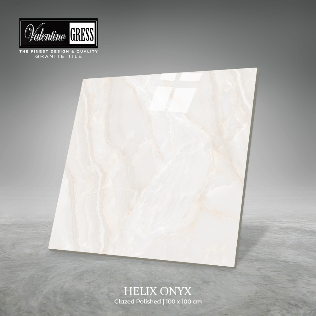 GRANITE VALENTINO GRESS 100X100 CM - HELIX ONYX