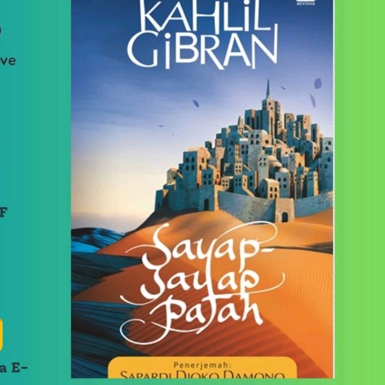 

Sayap Sayap Patah Book by Kahlil Gibran BEST SELLER (Bahasa Indonesia)