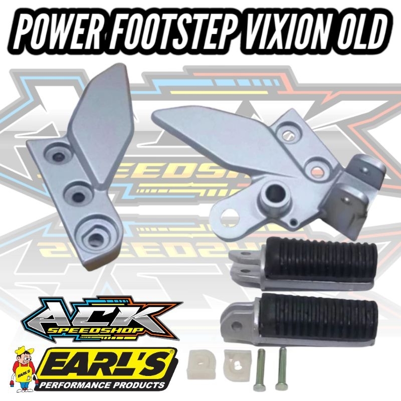 Power Footstep Vixion Old Footstep Pijakan Kaki Depan Vixion Old  Sepasang Kanan Kiri