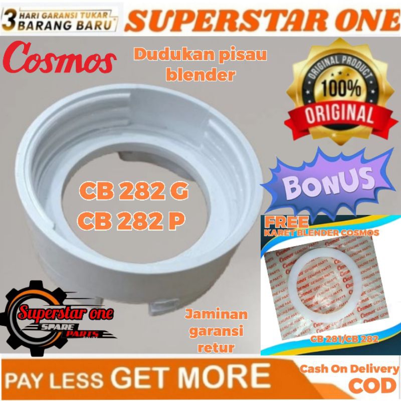 Promo dudukan pisau blender cosmos cb 282 g/282 g/cb282g/cb-282 g original