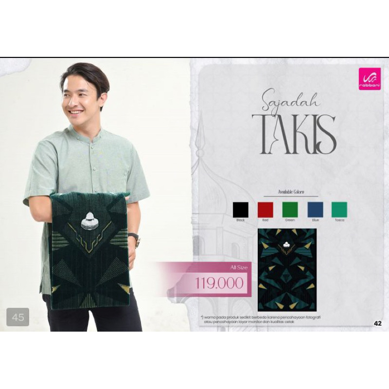 Rabbani Diskon - Sajadah Takis
