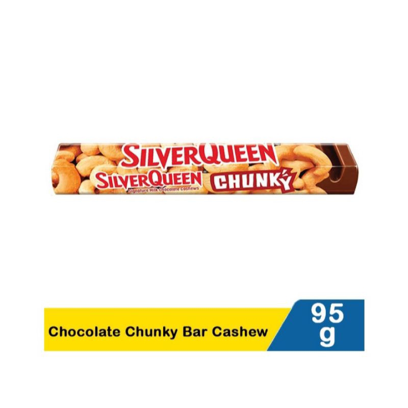 

Silver Queen Chocolate Chunky Bar Cashew 95g