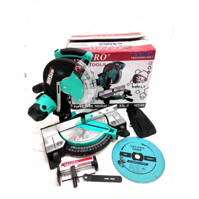 Nrt Pro Ms 1052 Vb Mitre Saw 10" Miter Saw