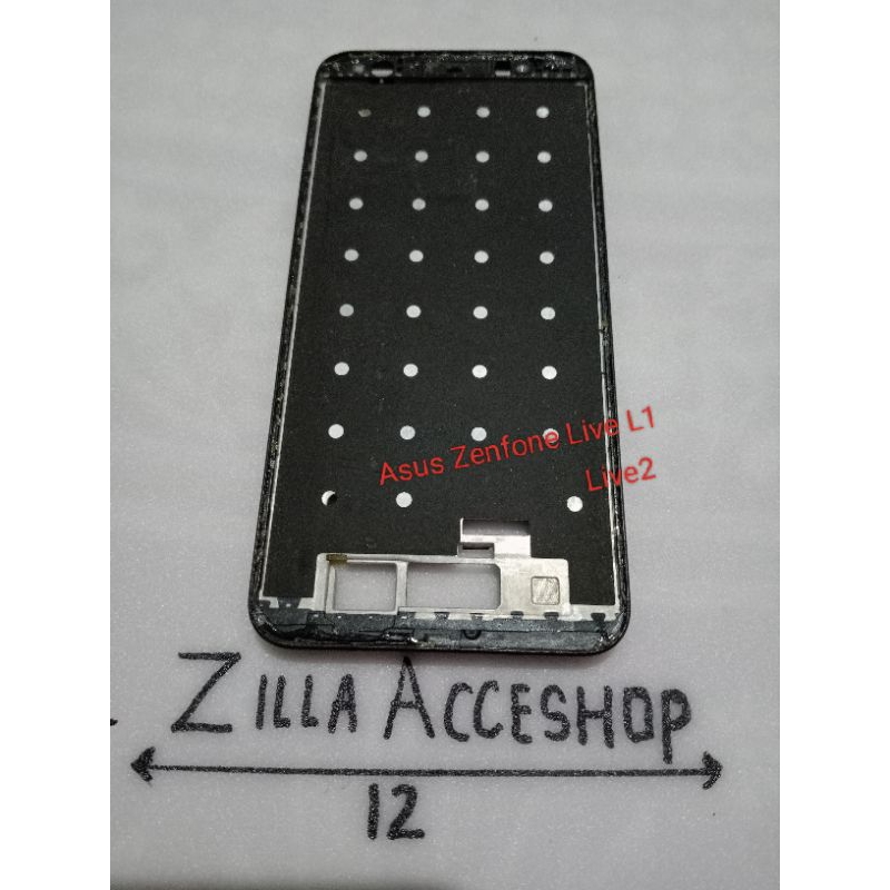 frame tatakan lcd Asus Zenfone Live L1/L2 original