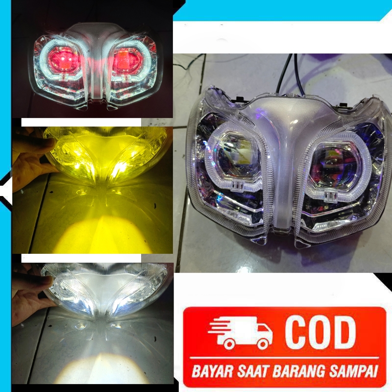 Lampu Motor Jupiter Z1 Ala ala Biled