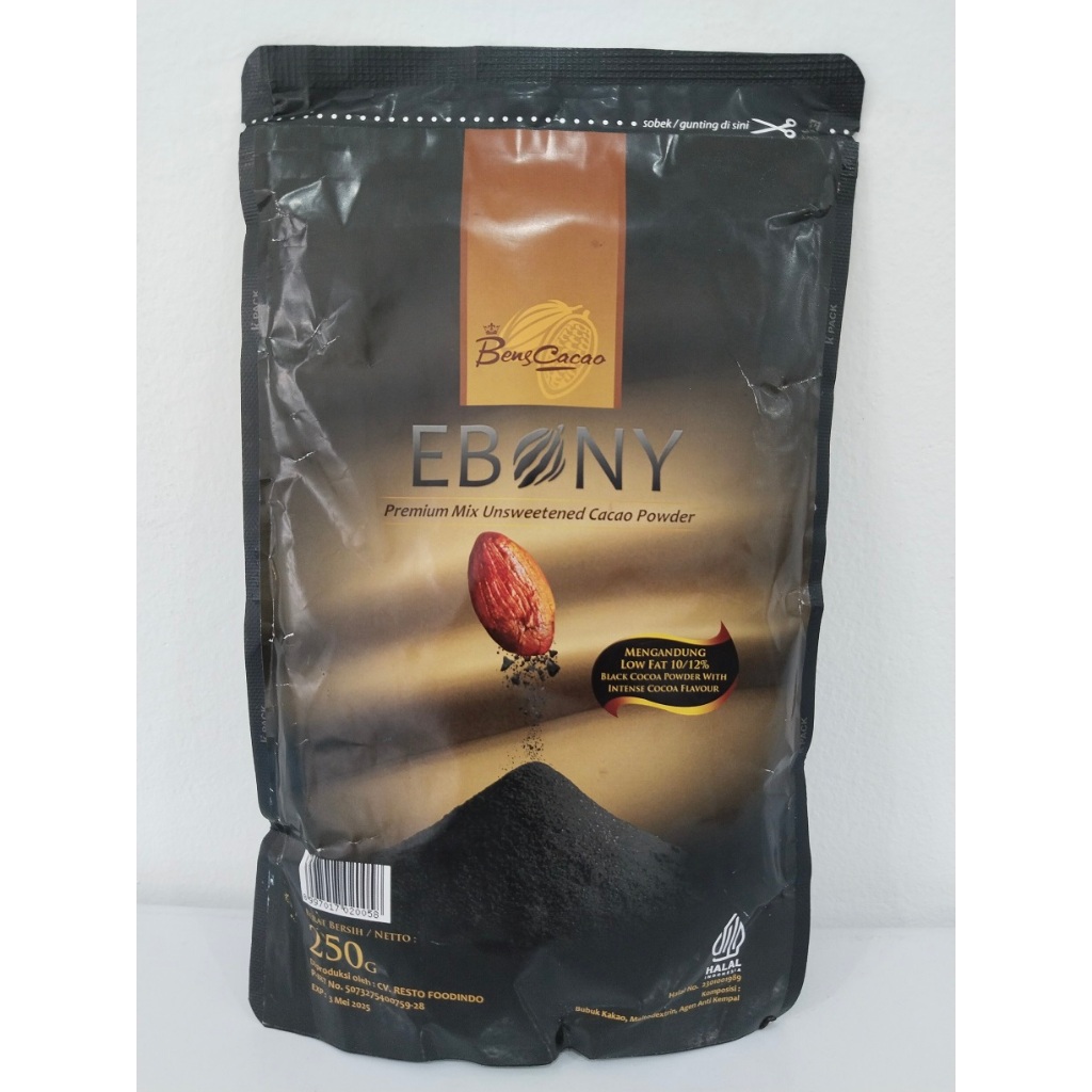 

Bubuk Coklat Hitam/ BENSCACAO Ebony 250 gr