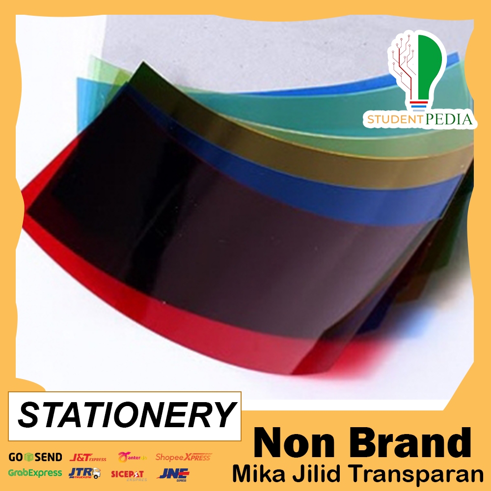 

Mika Jilid Transparan / Cover Mika Transparan / Mika Film Warna Transparan