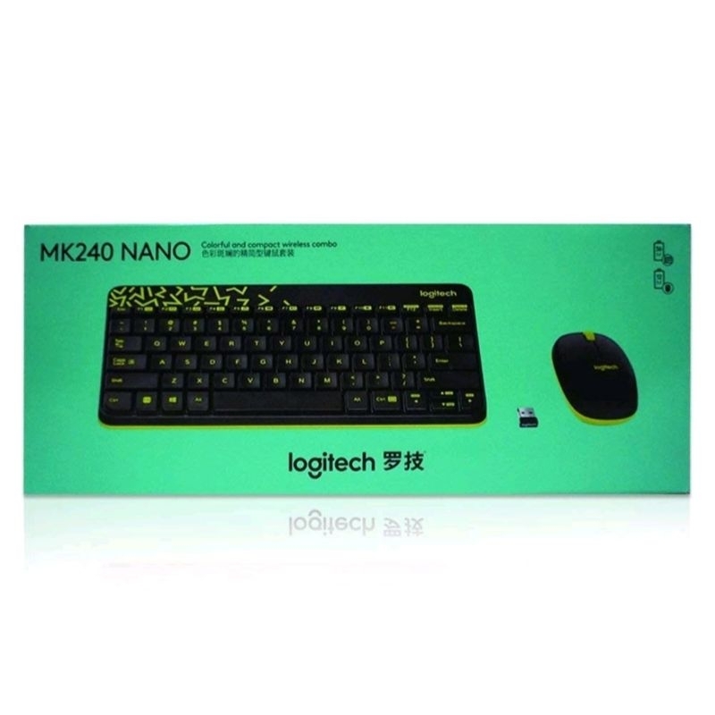 Keyboard Mouse Combo Logitech MK240