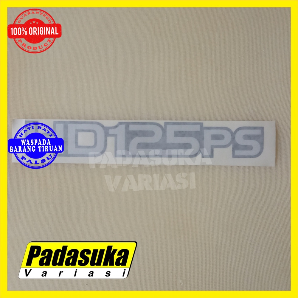 Stiker HD125PS Original Stiker Canter HD 125 PS KM902110 BUKAN Stiker Canter HDX dan Super HD