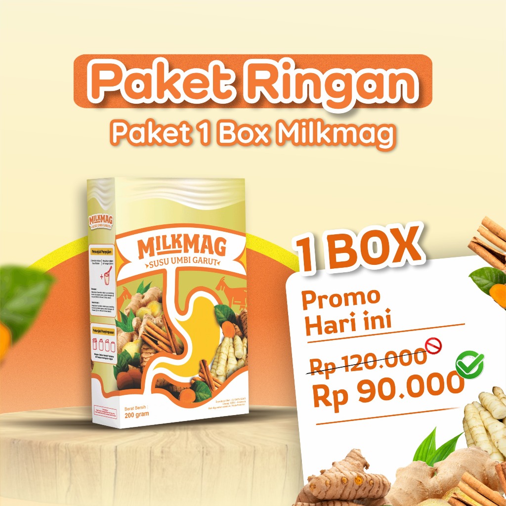 

Milkmag Susu Umbi Garut Membantu Mengatasi Radang Usus