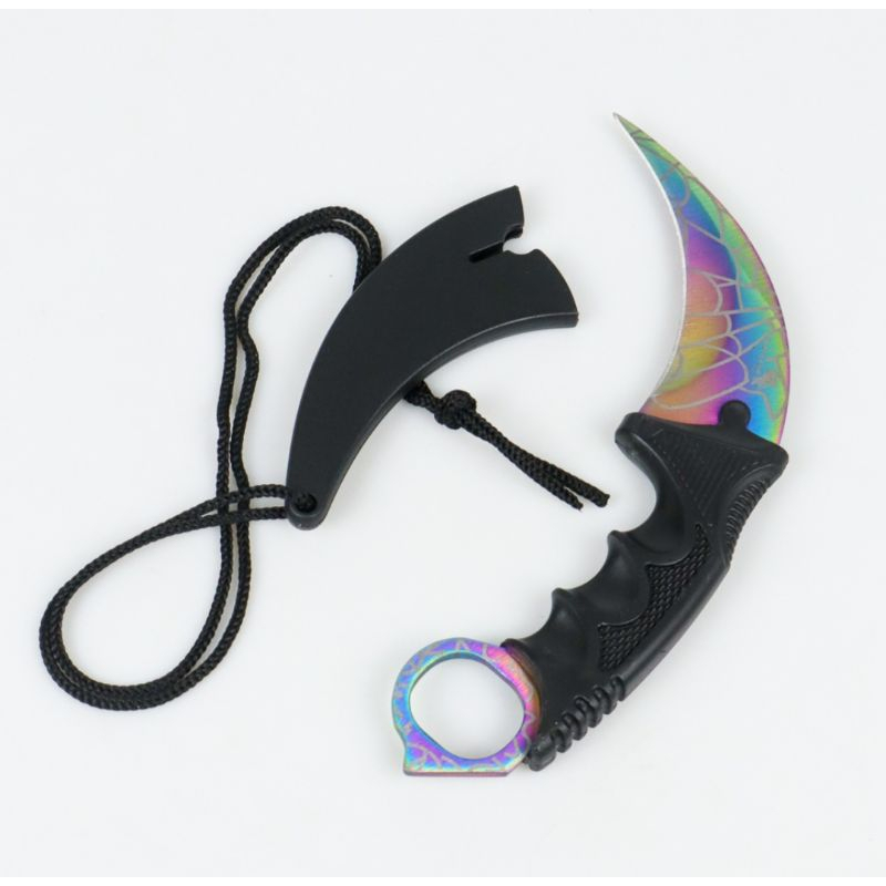 Pisau lipat outdoor KNIFEZER head square K390 / KNIFEZER Pisau Karambit / Pisau Camping Survival / C