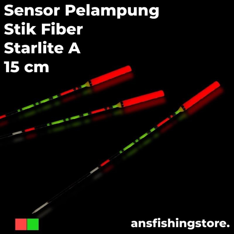 Stik Fiber Sensor Pelampung Pancing  Starlite A 15 cm