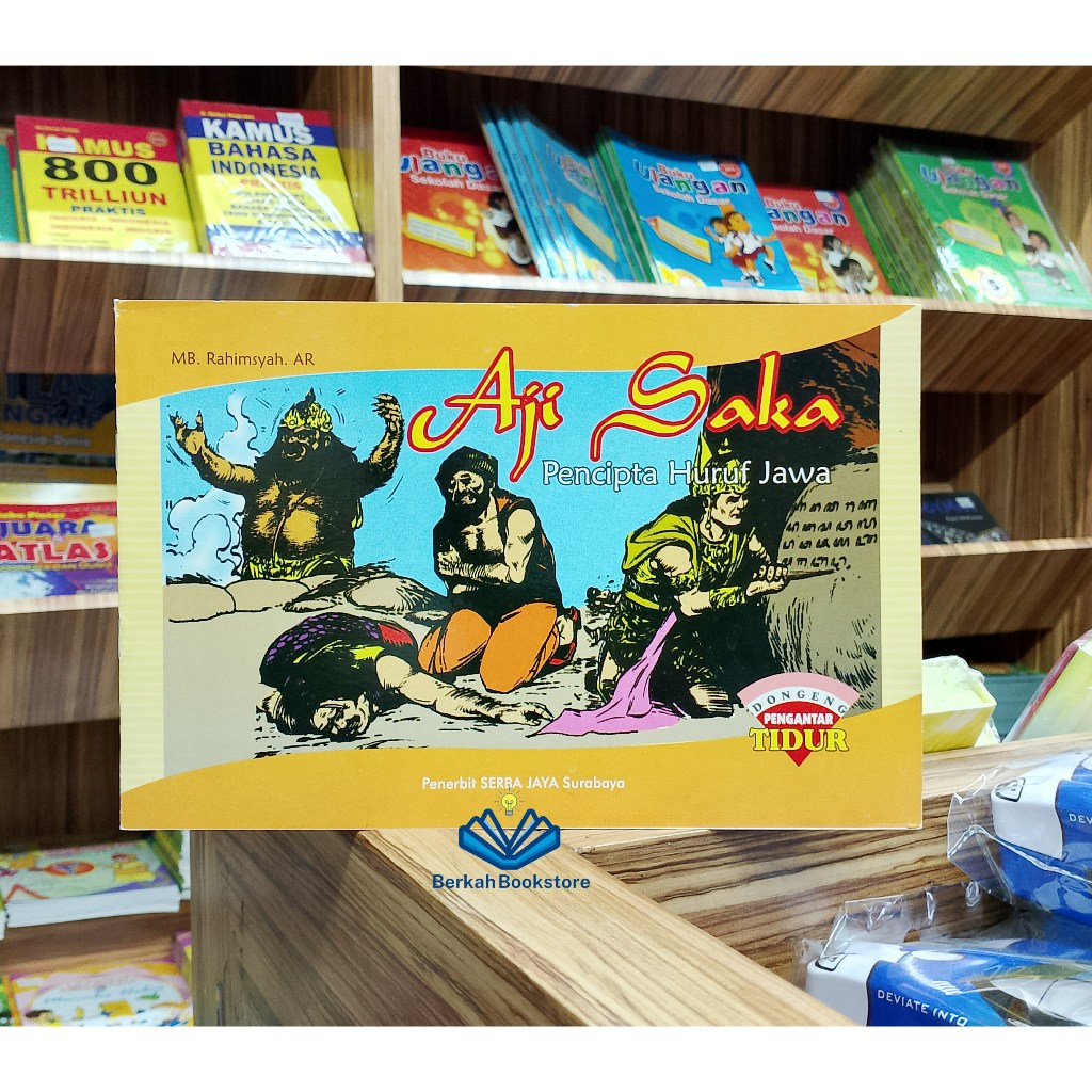 Buku Dongeng Pengantar Tidur Aji Saka Pecipta Huruf Jawa