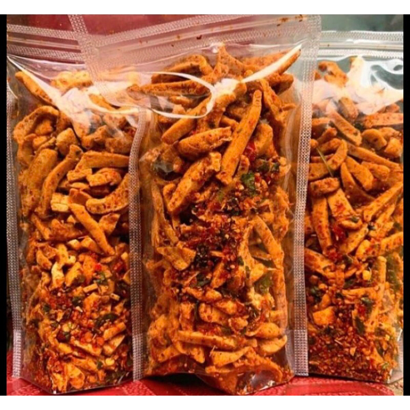 

Basreng daunjeruk pedas 100g