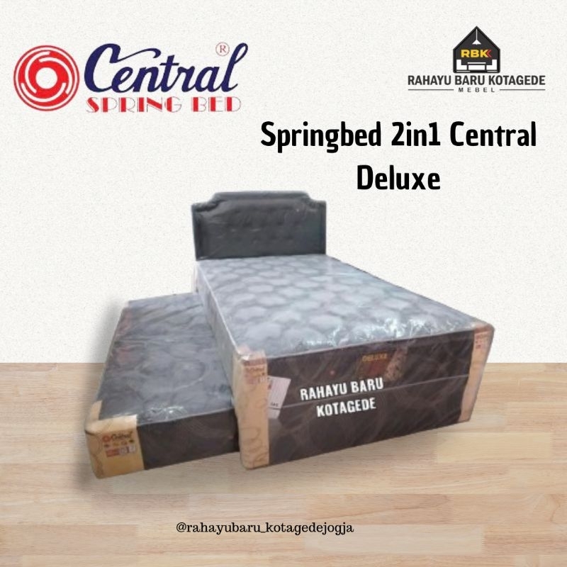 Springbed 2in1 Central Deluxe Spring Bed Sorong 120 x 200cm Jogja