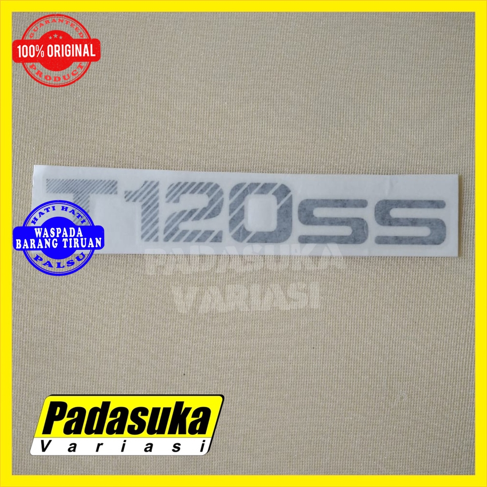 Stiker T120 SS Pick Up Hitam Stiker Pintu T 120 SS Original Sticker T120ss KTB203A