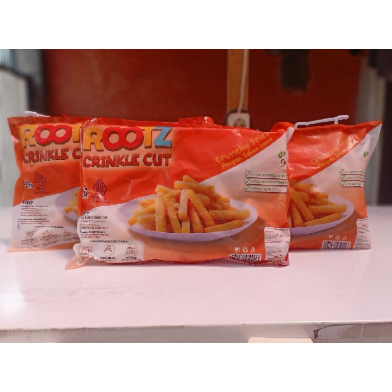 

ROOTZ SINGKONG GORENG CRINKLE CUT 900 GR