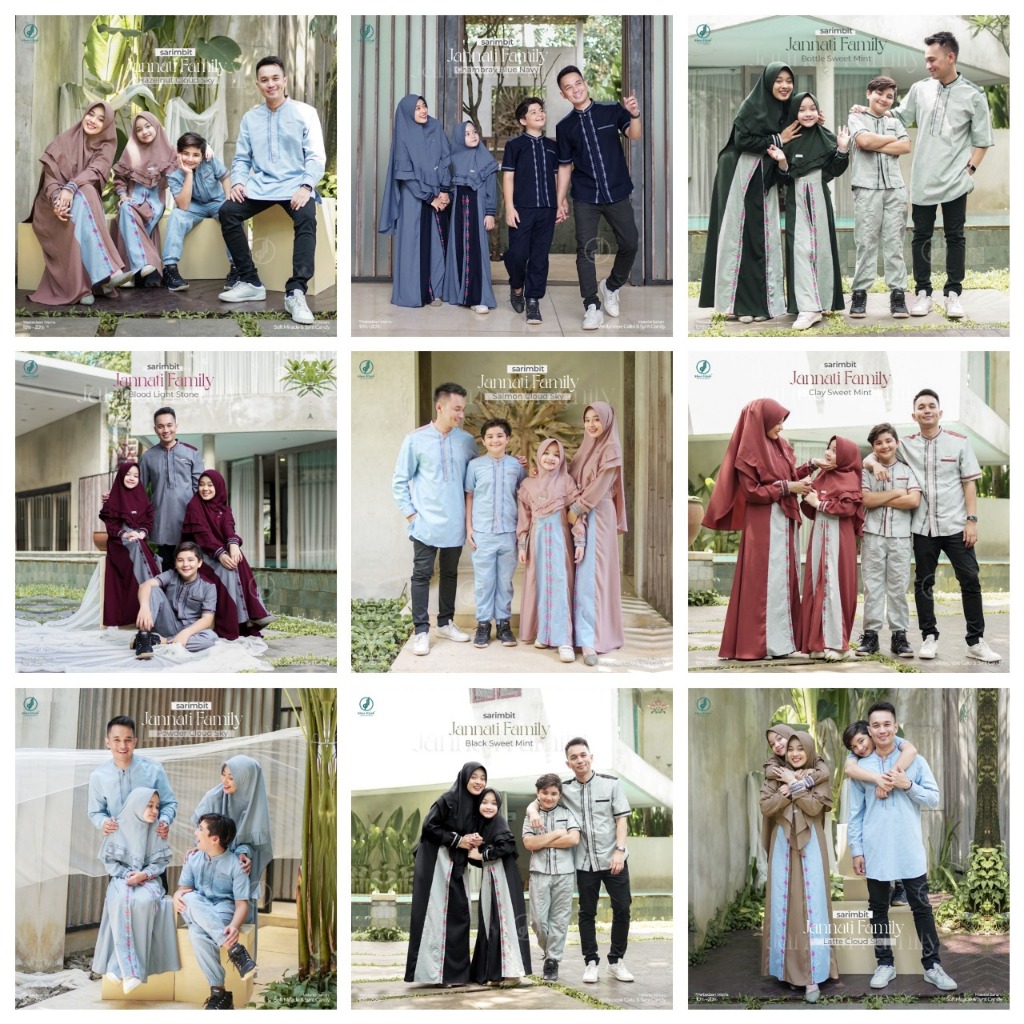 Alwa Hijab Sarimbit Jannati Family Series
