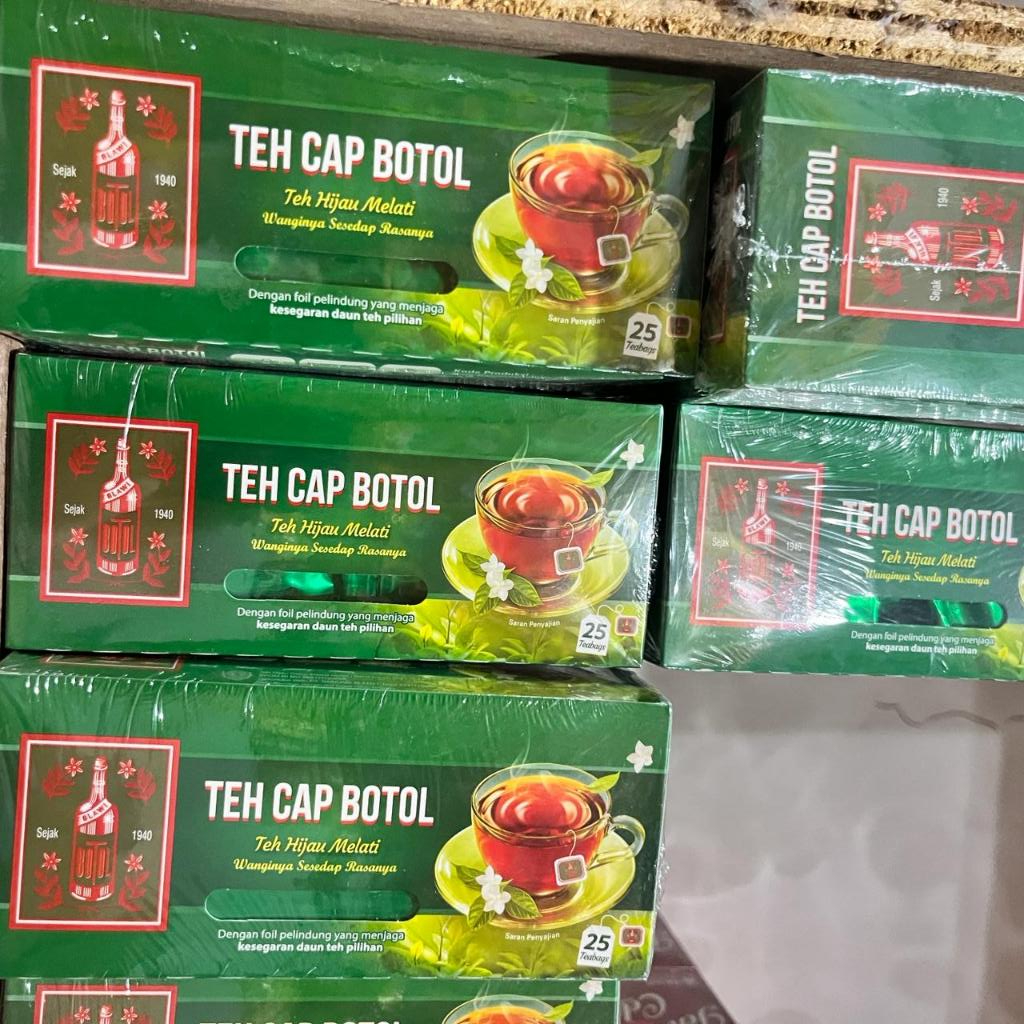 

Teh Celup Cap Botol Isi 25 Wangi Melati