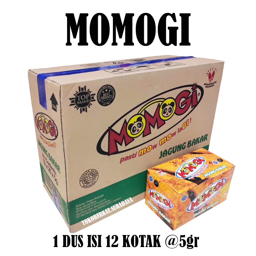 

MOMOGI 5GR DUS ISI 12 KOTAK