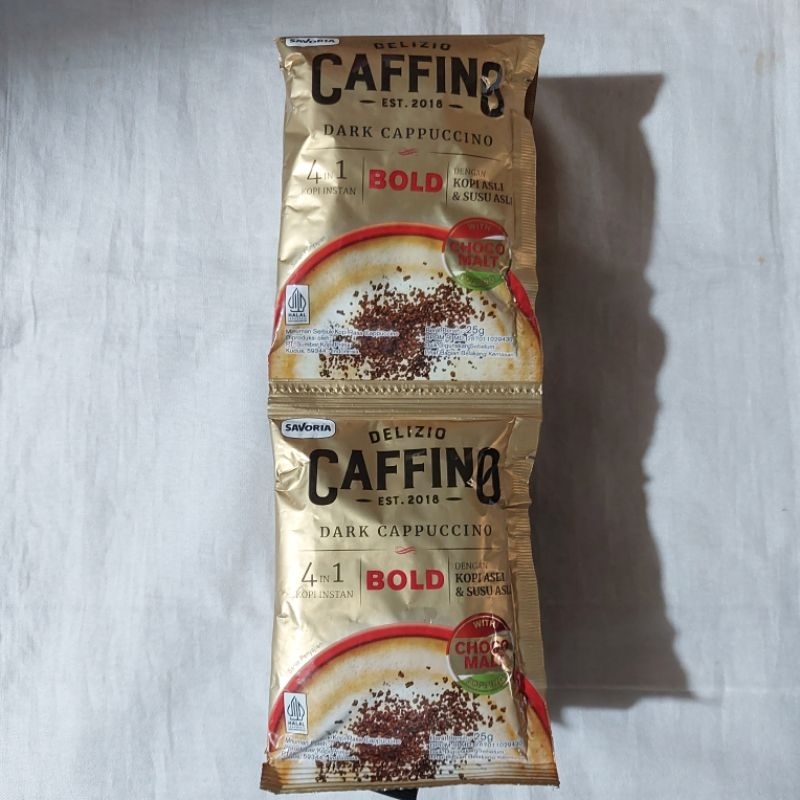 

KOPI DELIZIO CAFFINO DARK CAPPUCINO (1 renteng isi 10 pcs)