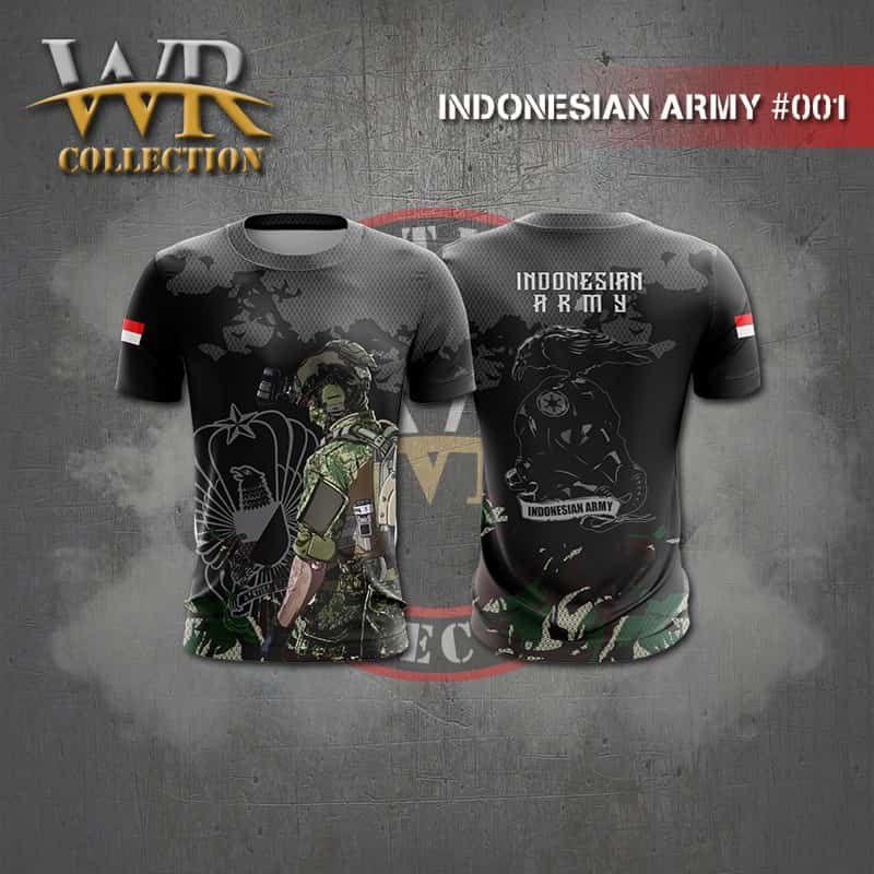Baju Kaos Army / Baju Kaos Tactical / Baju Kaos