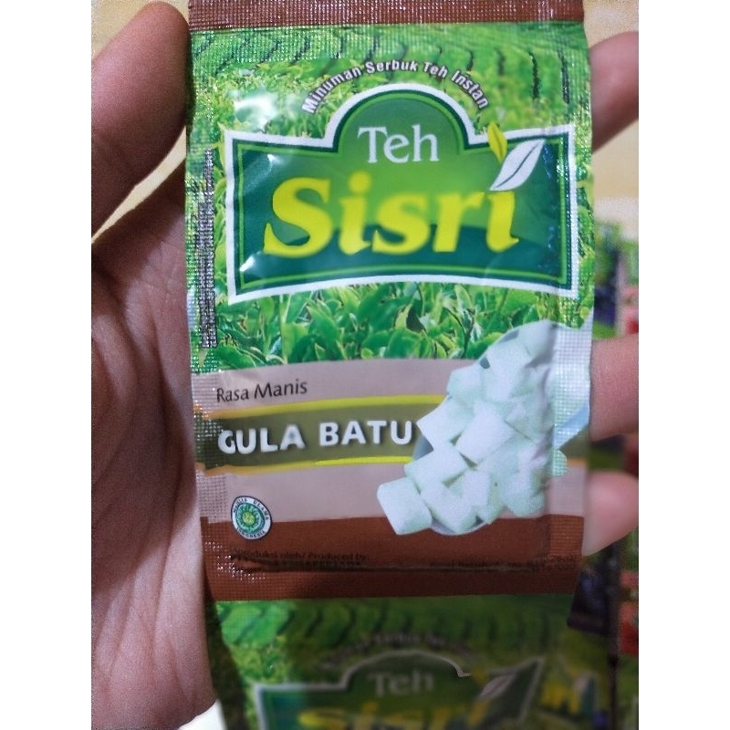 

Teh Sisri Gula Batu Renceng isi 10 sachet