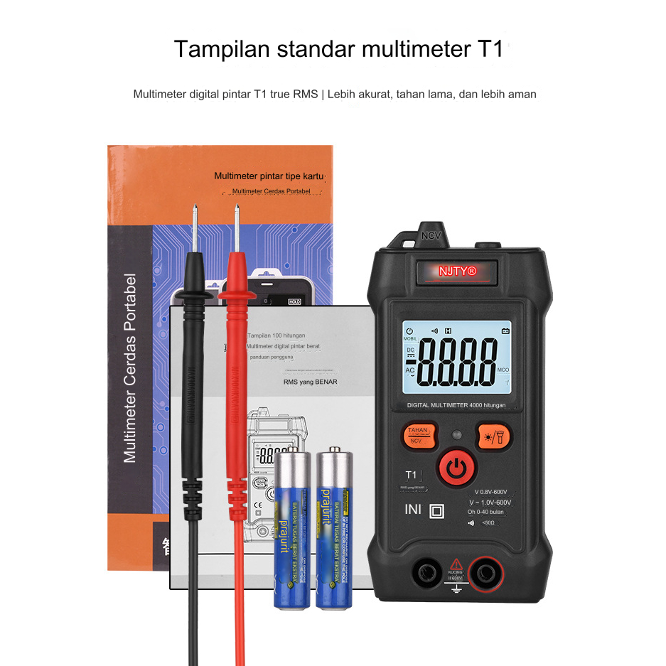 Smart Multimeter Avometer Otomatis Digital