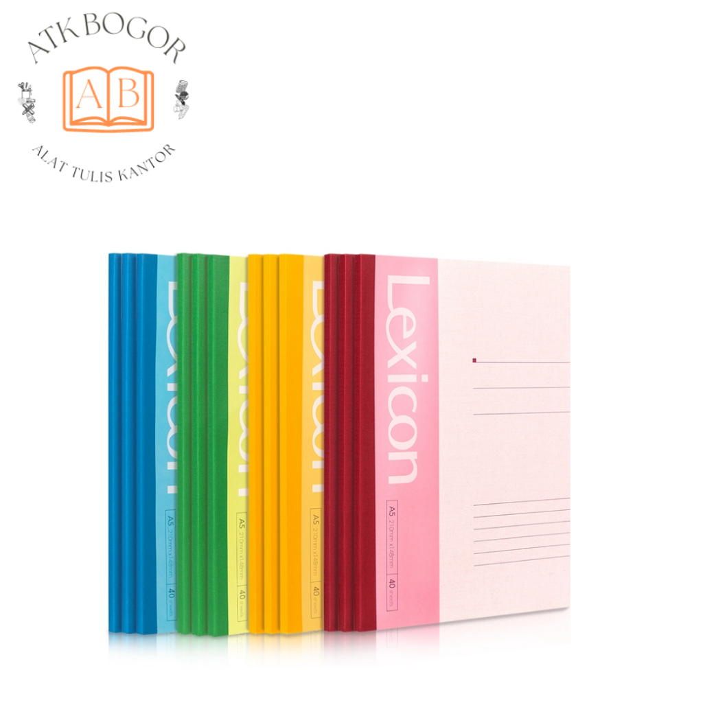 

Buku Tulis Deli Lexicon 7651 - A5 40 Lembar