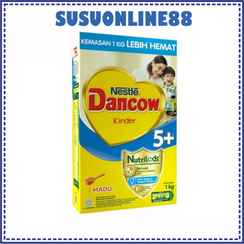 

DANCOW 5+ MADU 1 KG 1000 GRAM NESTLE