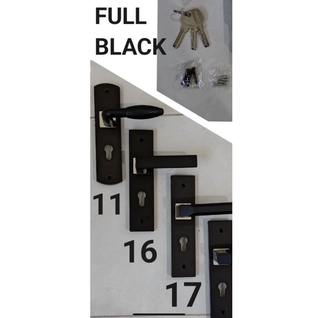 Handle pintu/Handle pintu Black series berkualitas Merk Aigo