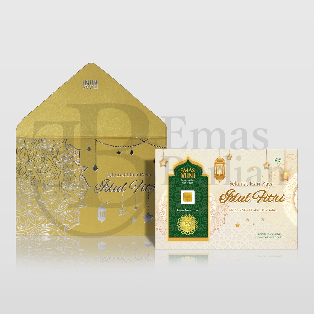 Logam Mulia Emas Gift Series Iedul Fitri 0,5 gram