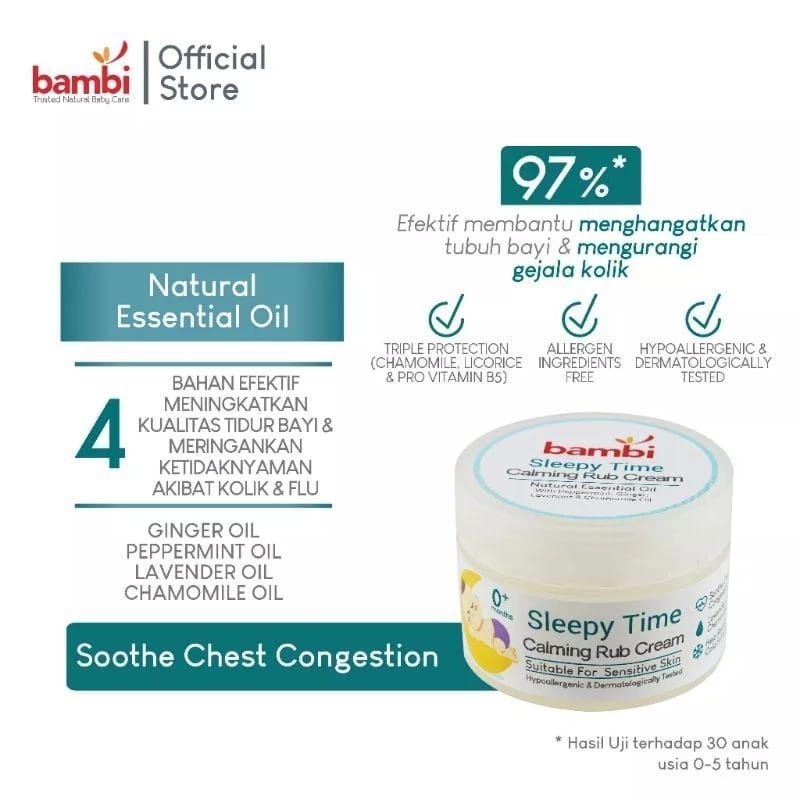 Baby Calming Rub Cream