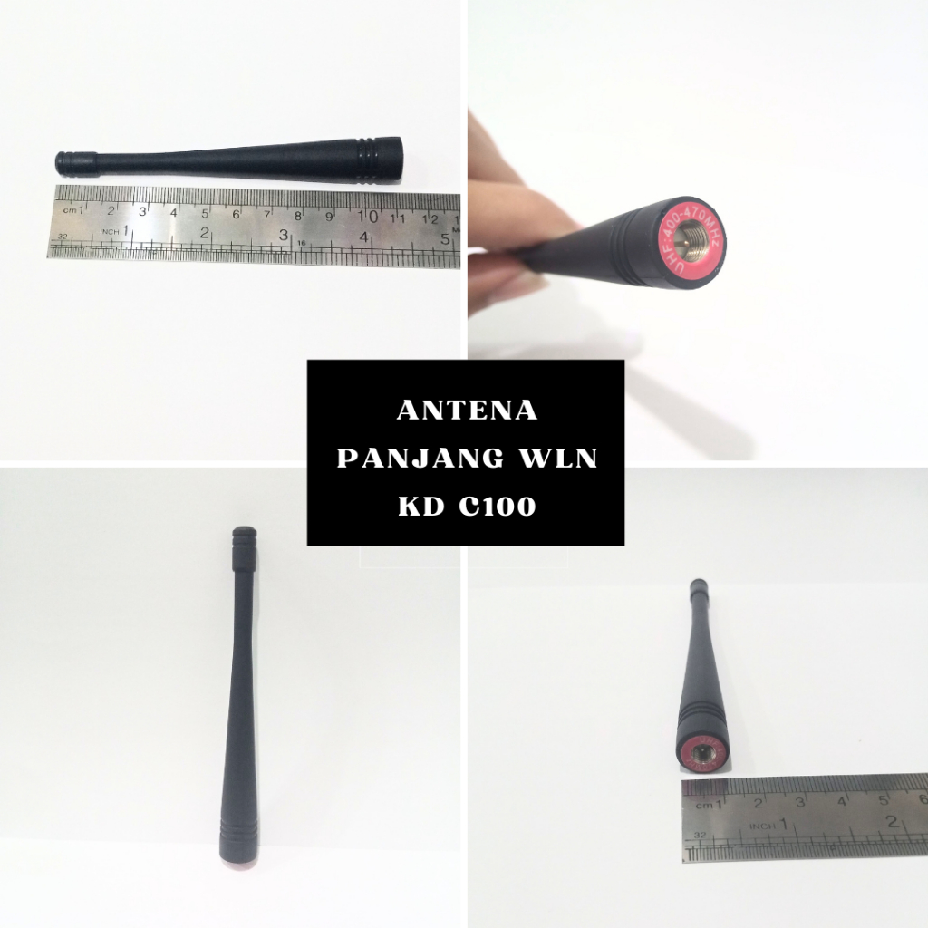 MURAH ANTENA PANJANG WLN KD C100 ANT ht WLAN C 100 PANJANG 11 Cm