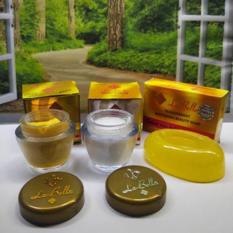 paket cream labella dan sabun labella