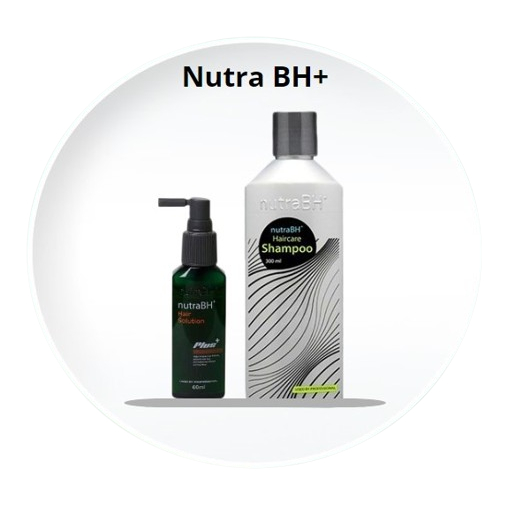 Nutra BH+serum dan NutraBH+shampo paket untuk rambut rontok/botak lebih ekonomis ijin bpom