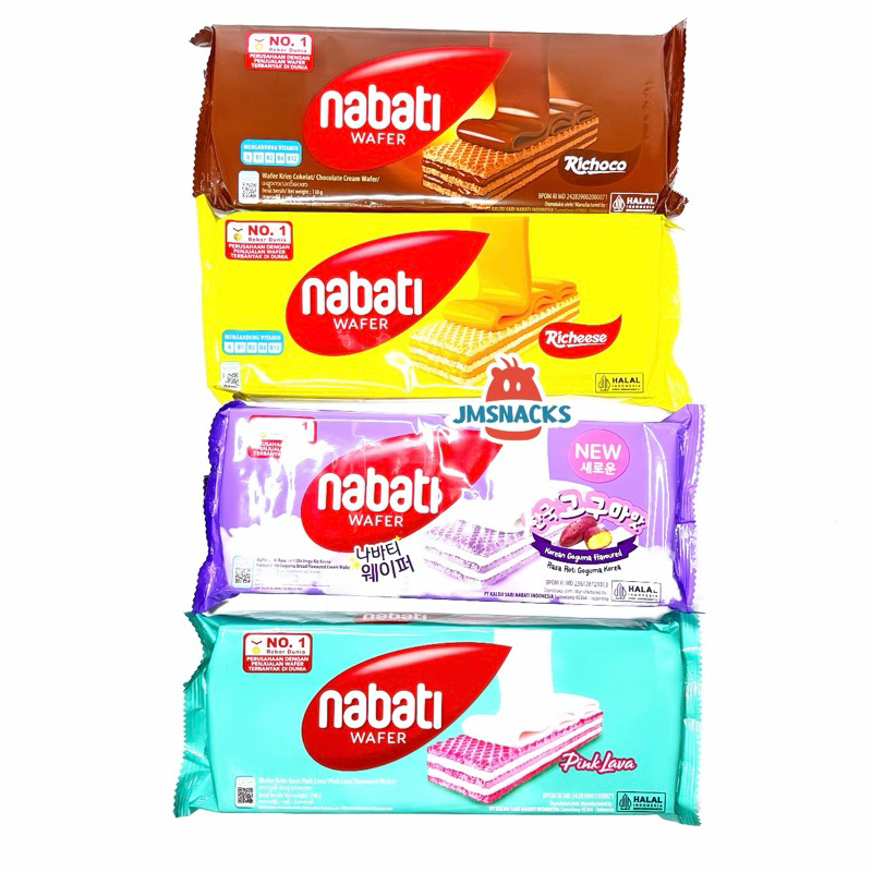 

[PROMO!!] Nabati Wafer 110gr - Wafer Krim Keju / Krim Coklat murah diskon termurah enak