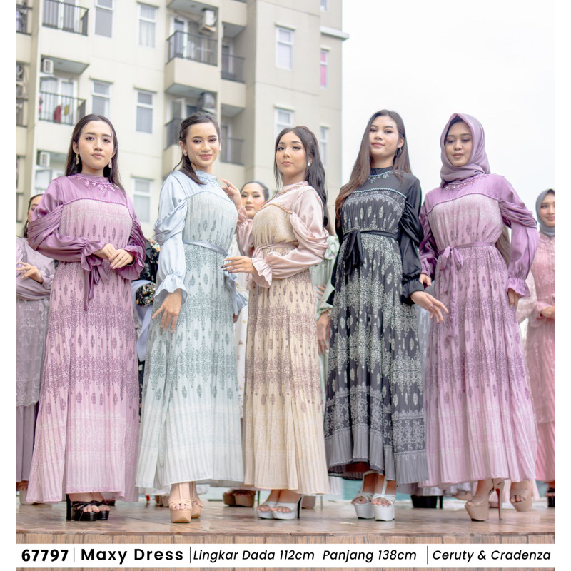 ZOYA MAXY DRESS GAMIS CERUTY EXTU RAYA 67797