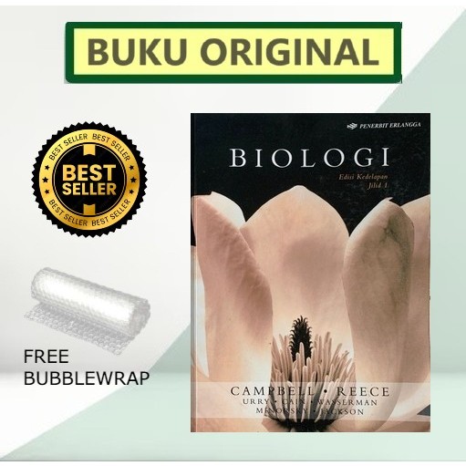 Biologi Jilid 1 Edisi 8 - Campbell Reece - ORIGINAL