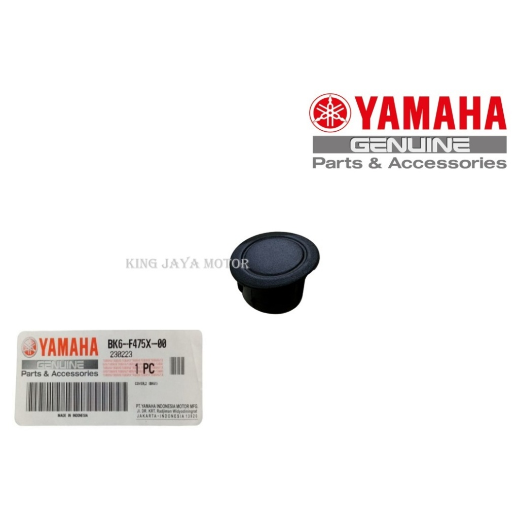 COVER TUTUP BAUT JOK BELAKANG NEW R15 R155 VVA V3 155 ORIGINAL YGP BK6-F475X-00