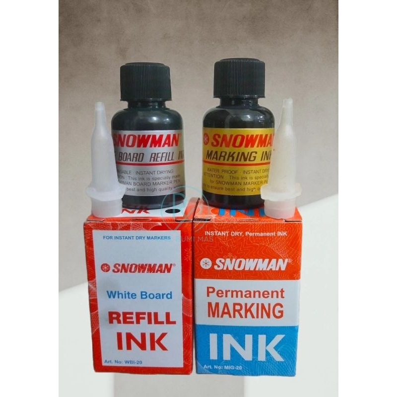 

(1 PCS) TINTA SPIDOL SNOWMAN WARNA HITAM(WHITEBOARD/PERMANENT)