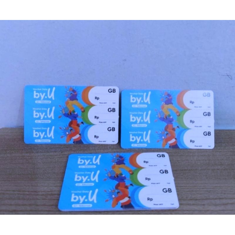 Voucher kosongan Telkomsel By.U