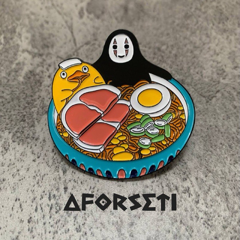 PIN ENAMEL “GHIBLI 1” BROS PIN / PIN MURAH / PIN COUPLE / PIN AESTHETIC / PIN LUCU / PIN BUTTON / PI