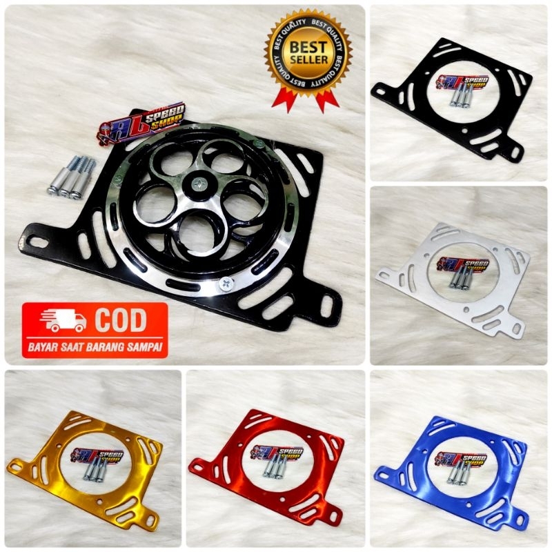 Cover radiator spiner model coak Nmax new old full almunium tutup kipas variasi motor yamaha aerox l